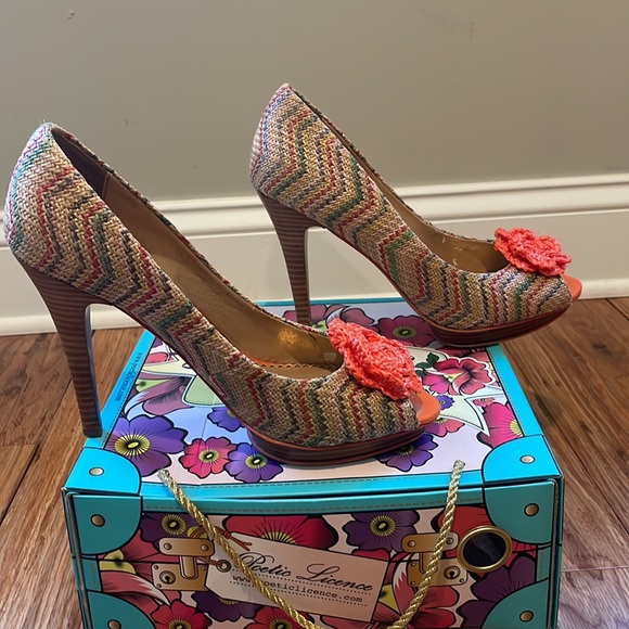 Last Chance! Poetic Licence “All Mixed Up” Heels 9 - Picture 4 of 11
